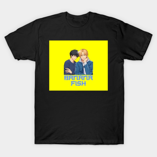 Banana Fish T-Shirt by Pink Umbrella